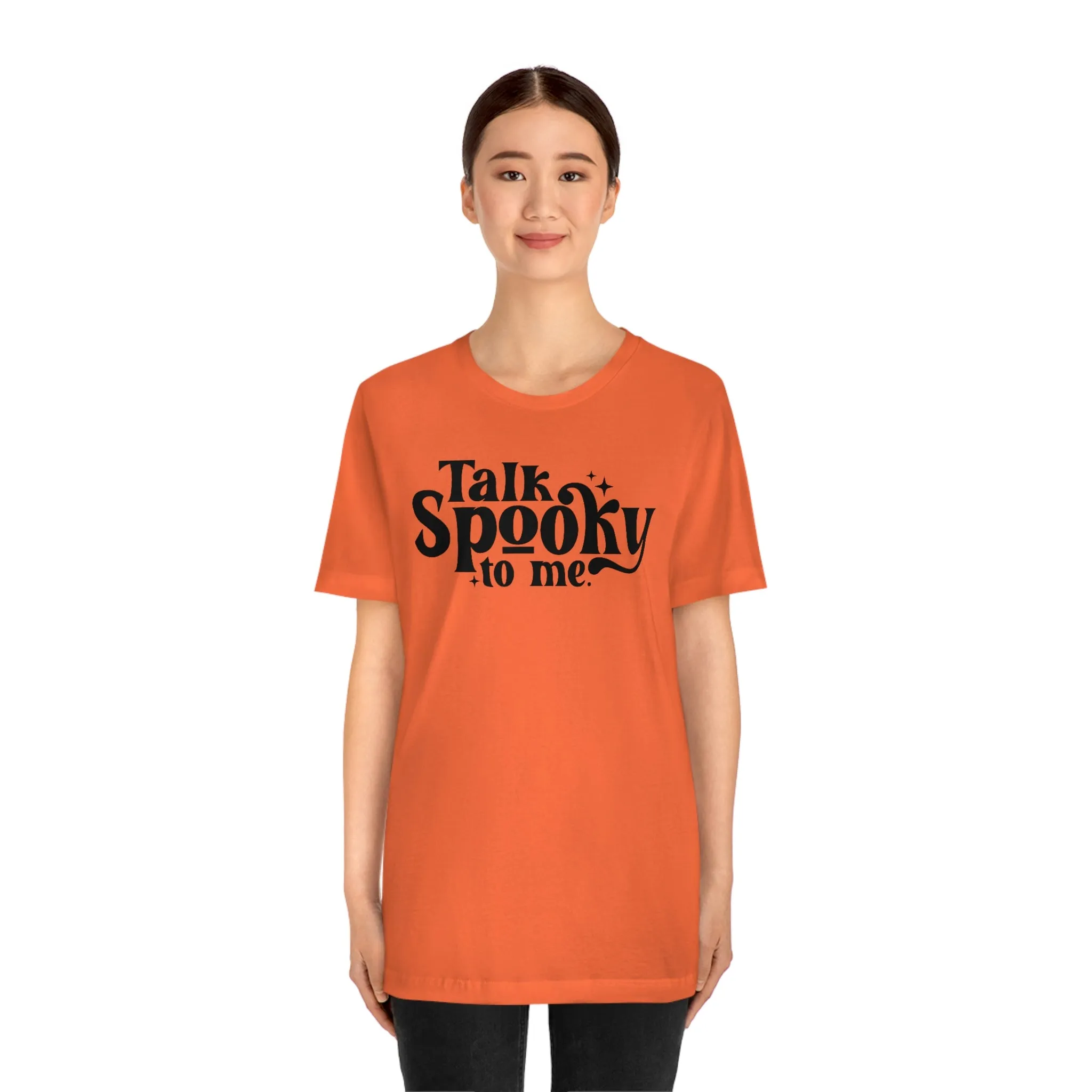 "Talk Spooky to Me" Tee - Unisex Shirt