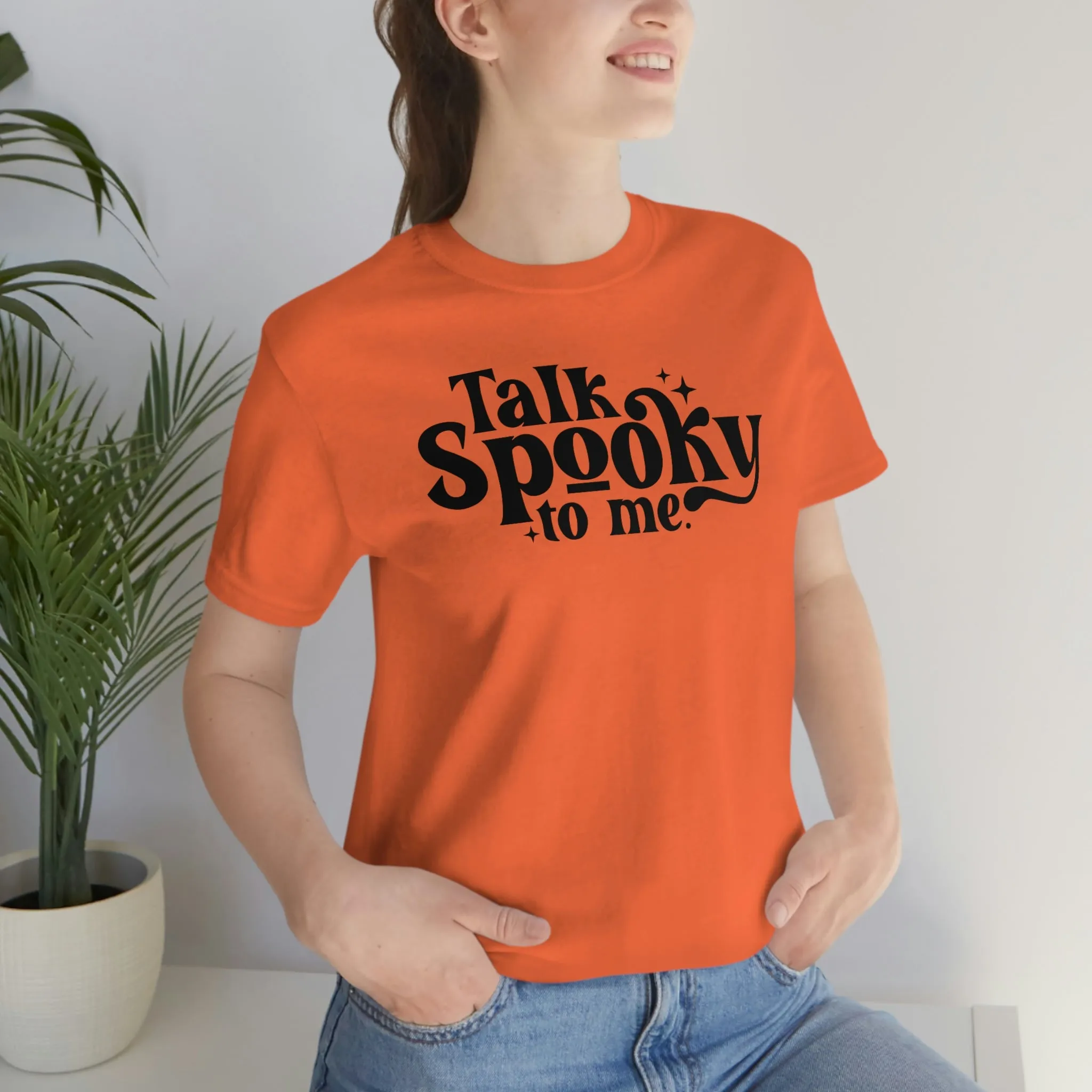 "Talk Spooky to Me" Tee - Unisex Shirt