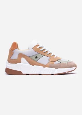 RACER White/Beige/Camel