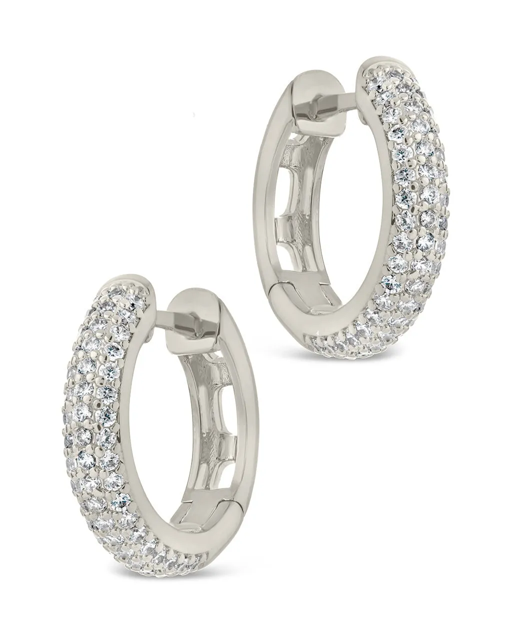 Raquel CZ Micro Hoop Earrings