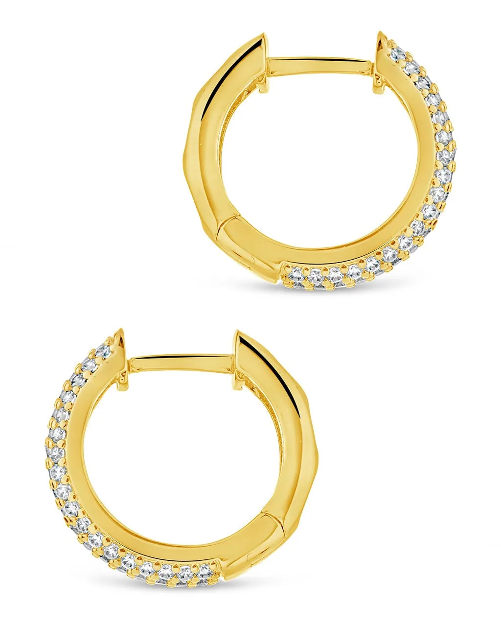 Raquel CZ Micro Hoop Earrings