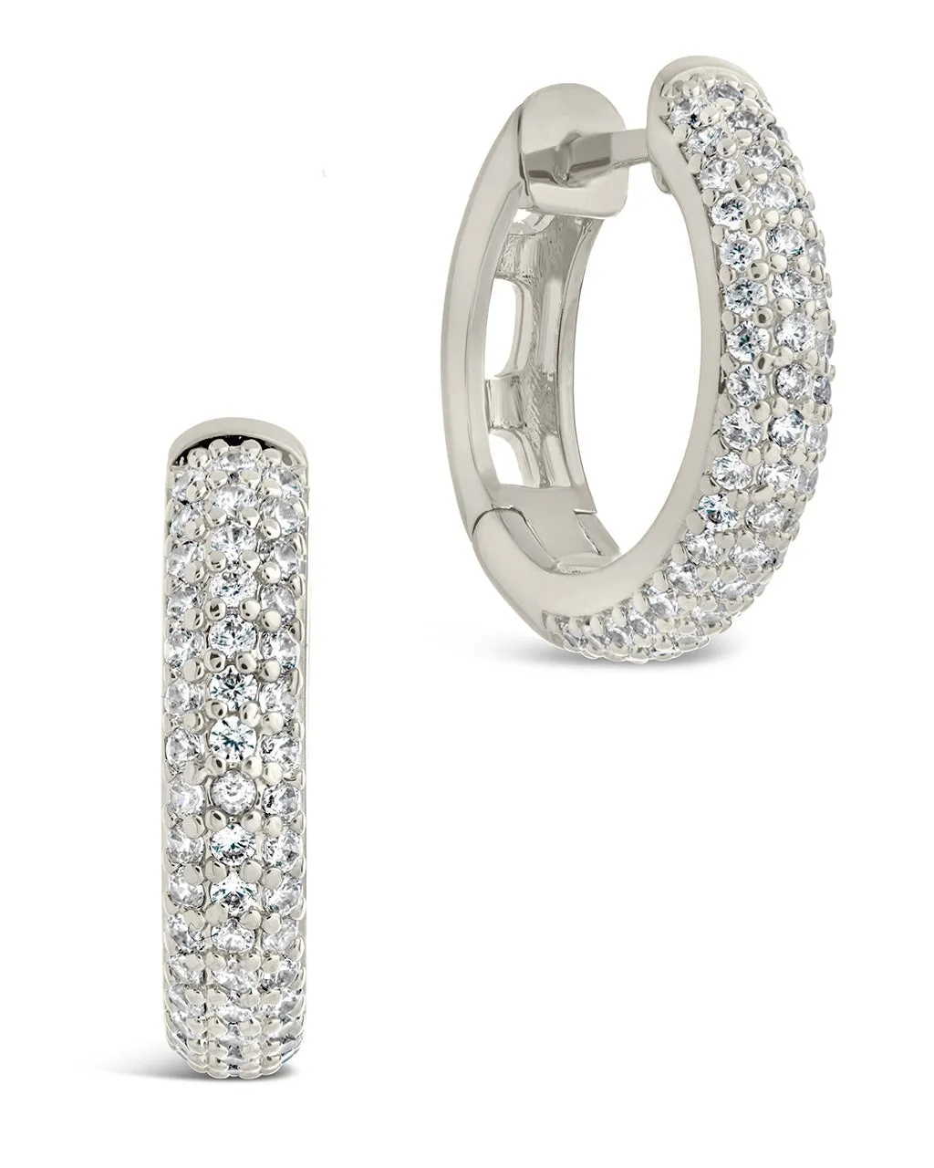 Raquel CZ Micro Hoop Earrings