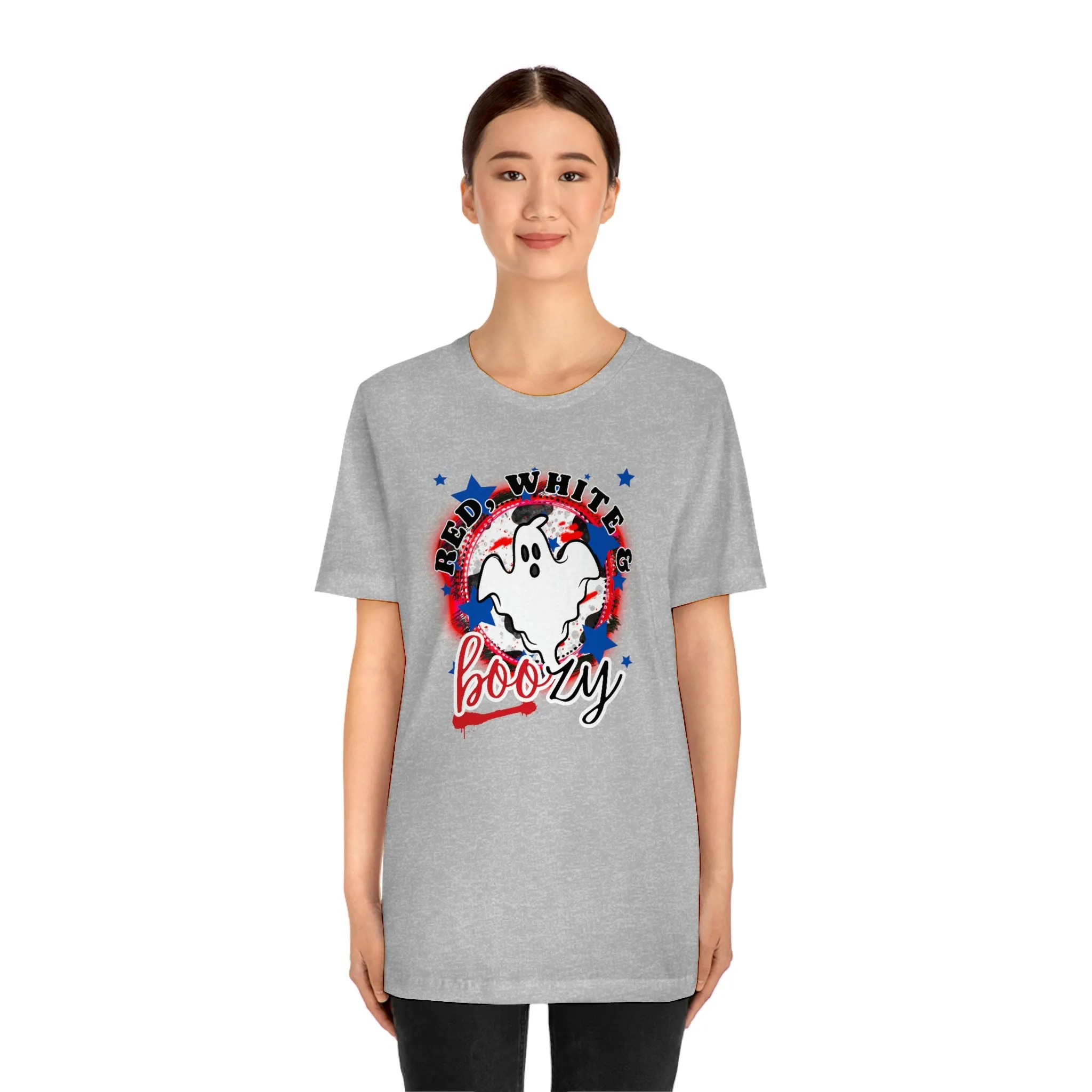 Red, White & BOOzy Tee - Unisex Shirt