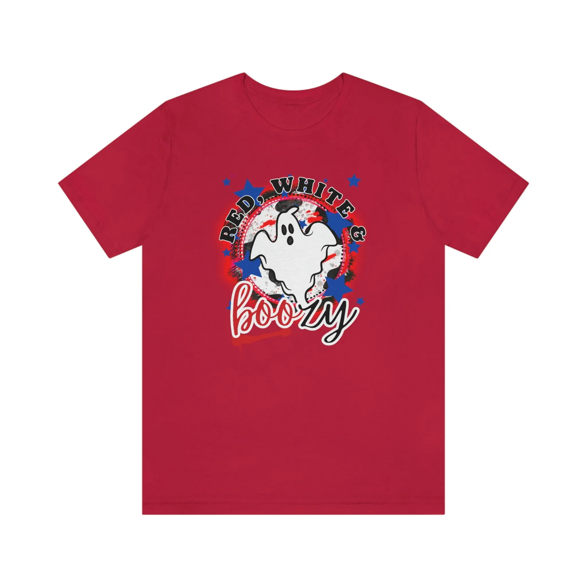 Red, White & BOOzy Tee - Unisex Shirt