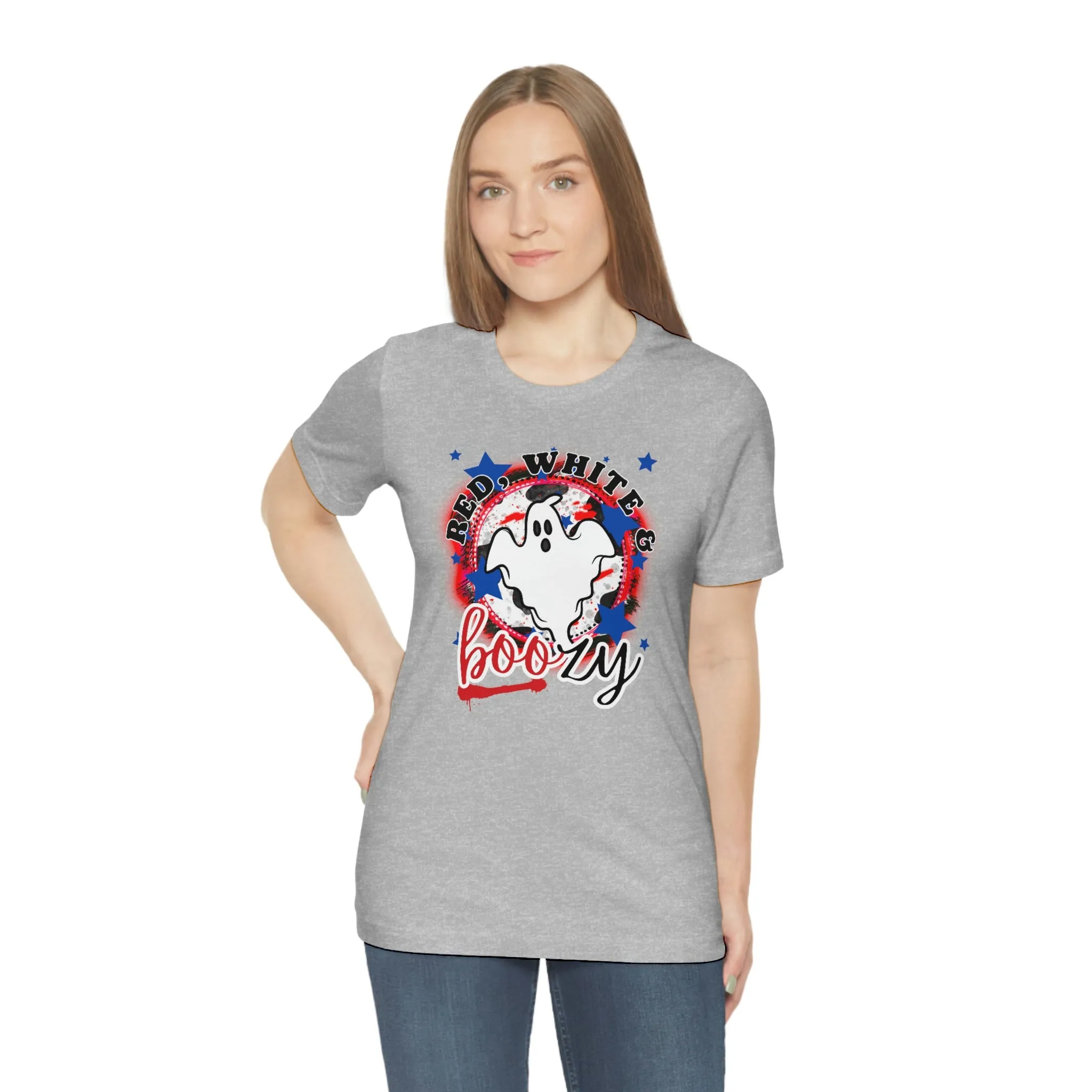 Red, White & BOOzy Tee - Unisex Shirt