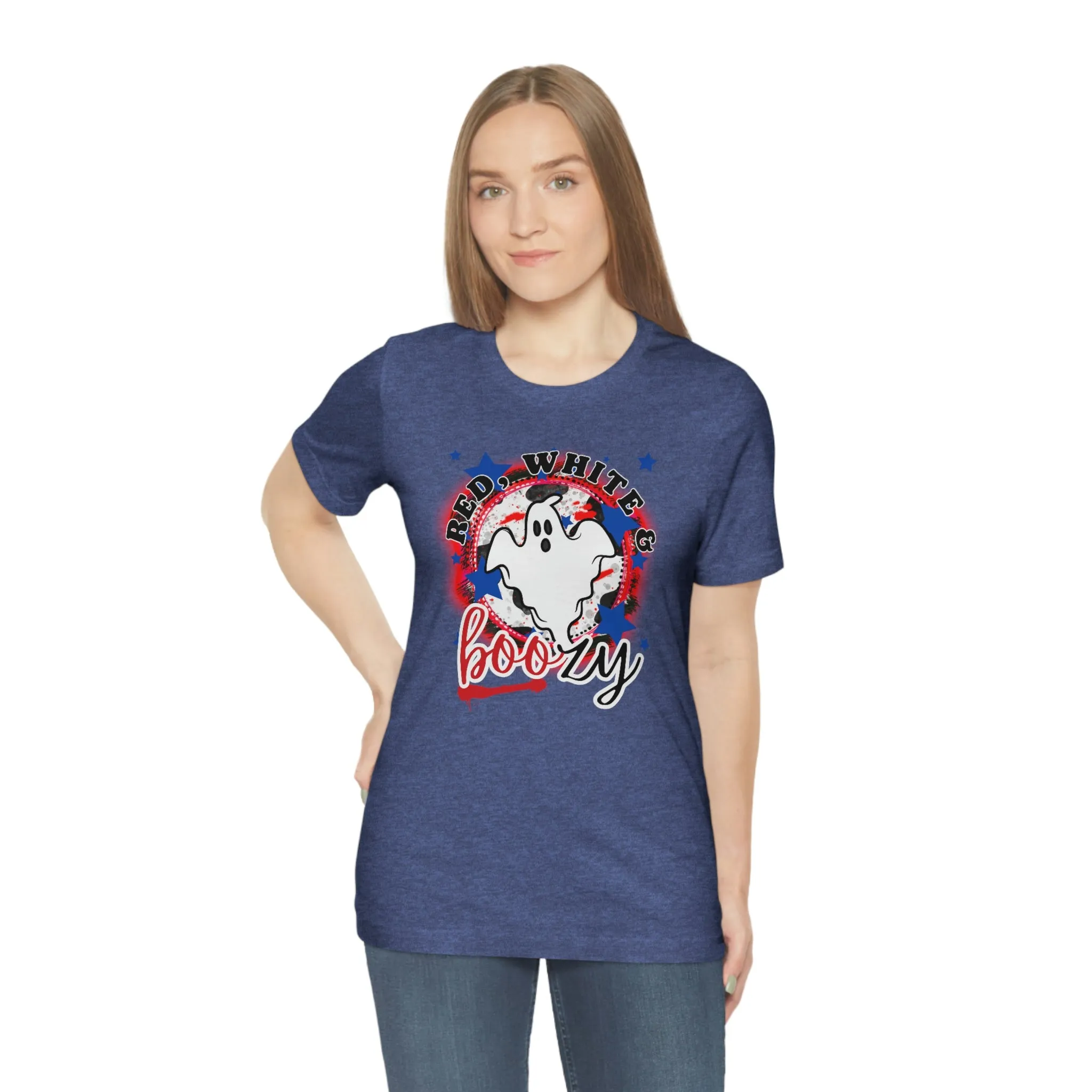 Red, White & BOOzy Tee - Unisex Shirt