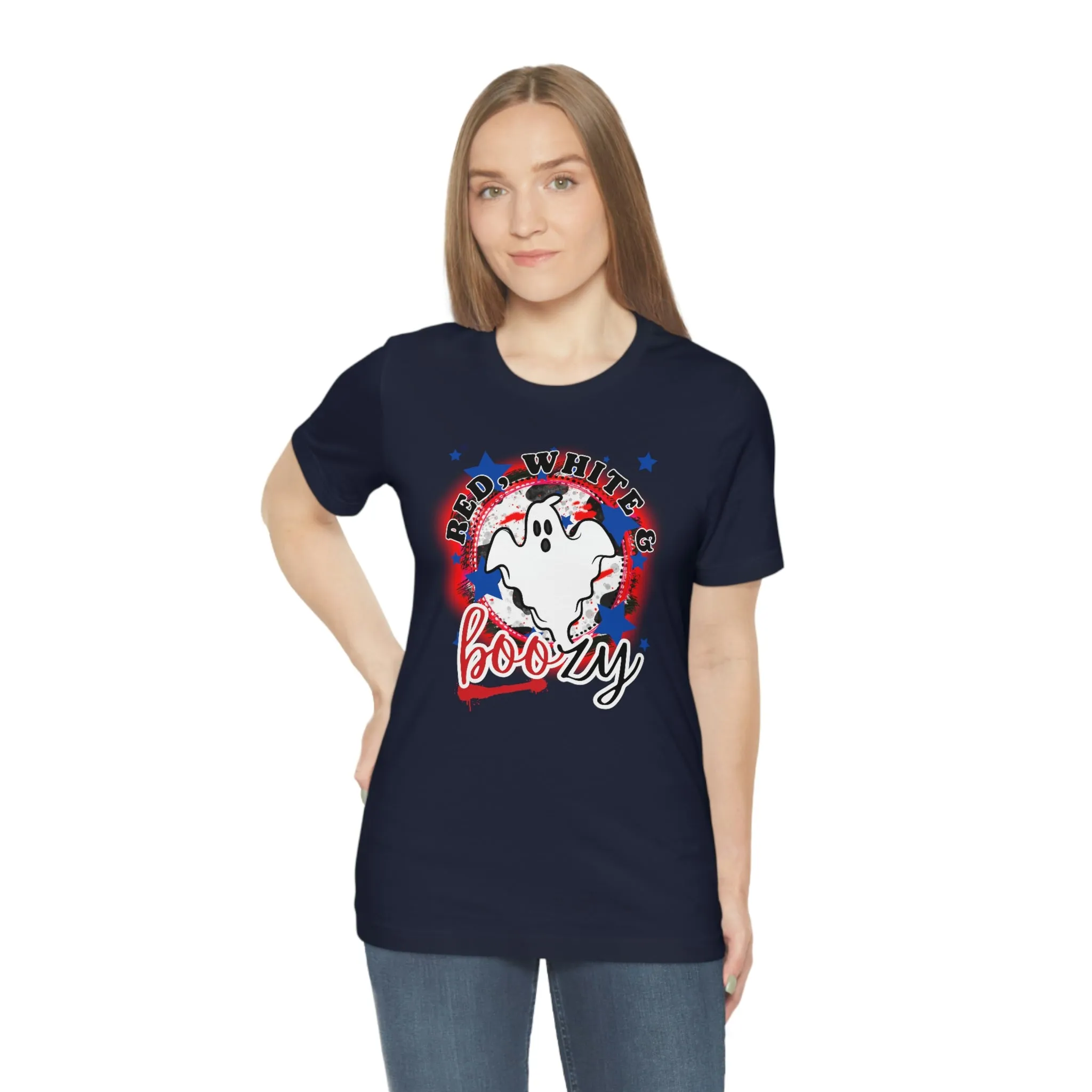 Red, White & BOOzy Tee - Unisex Shirt