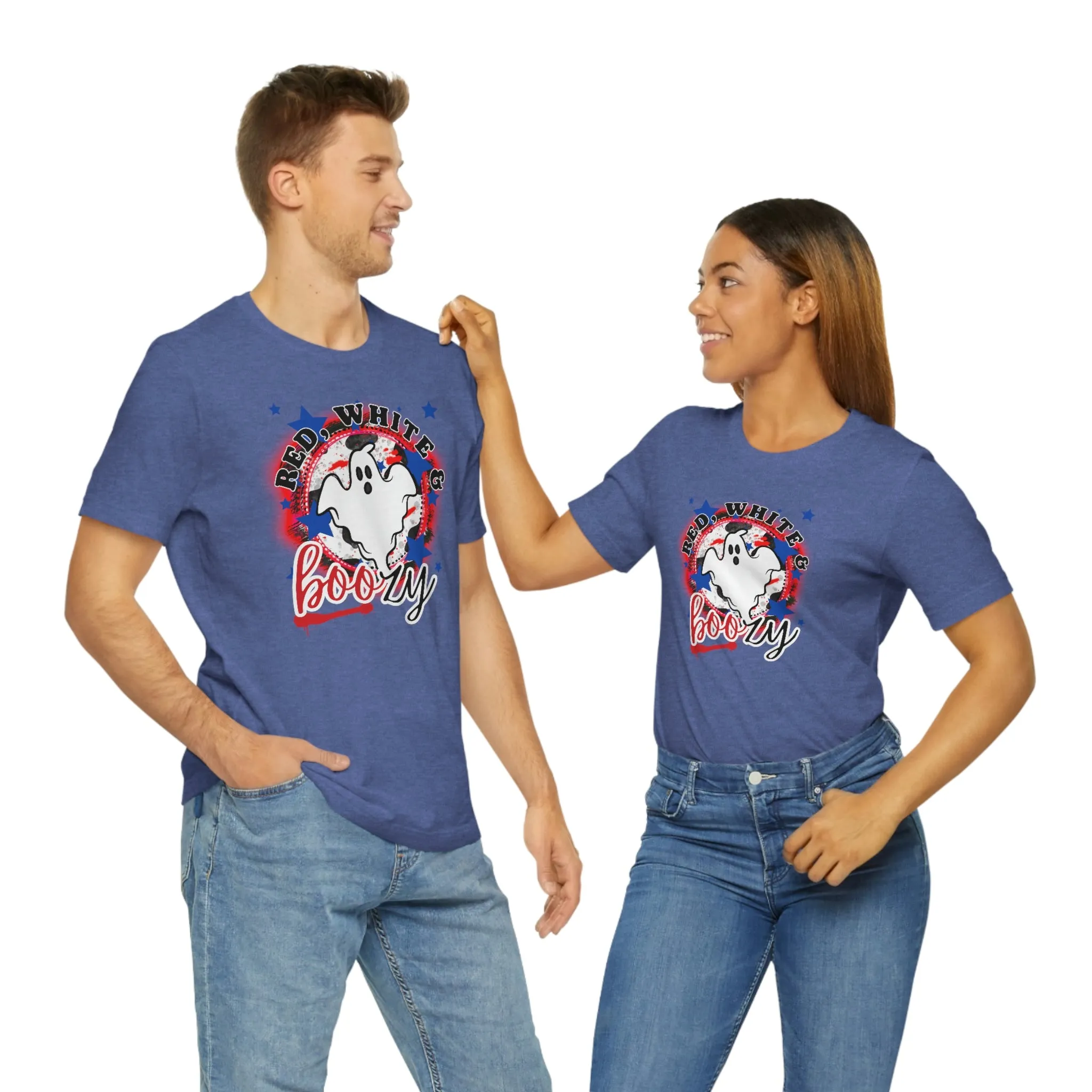 Red, White & BOOzy Tee - Unisex Shirt