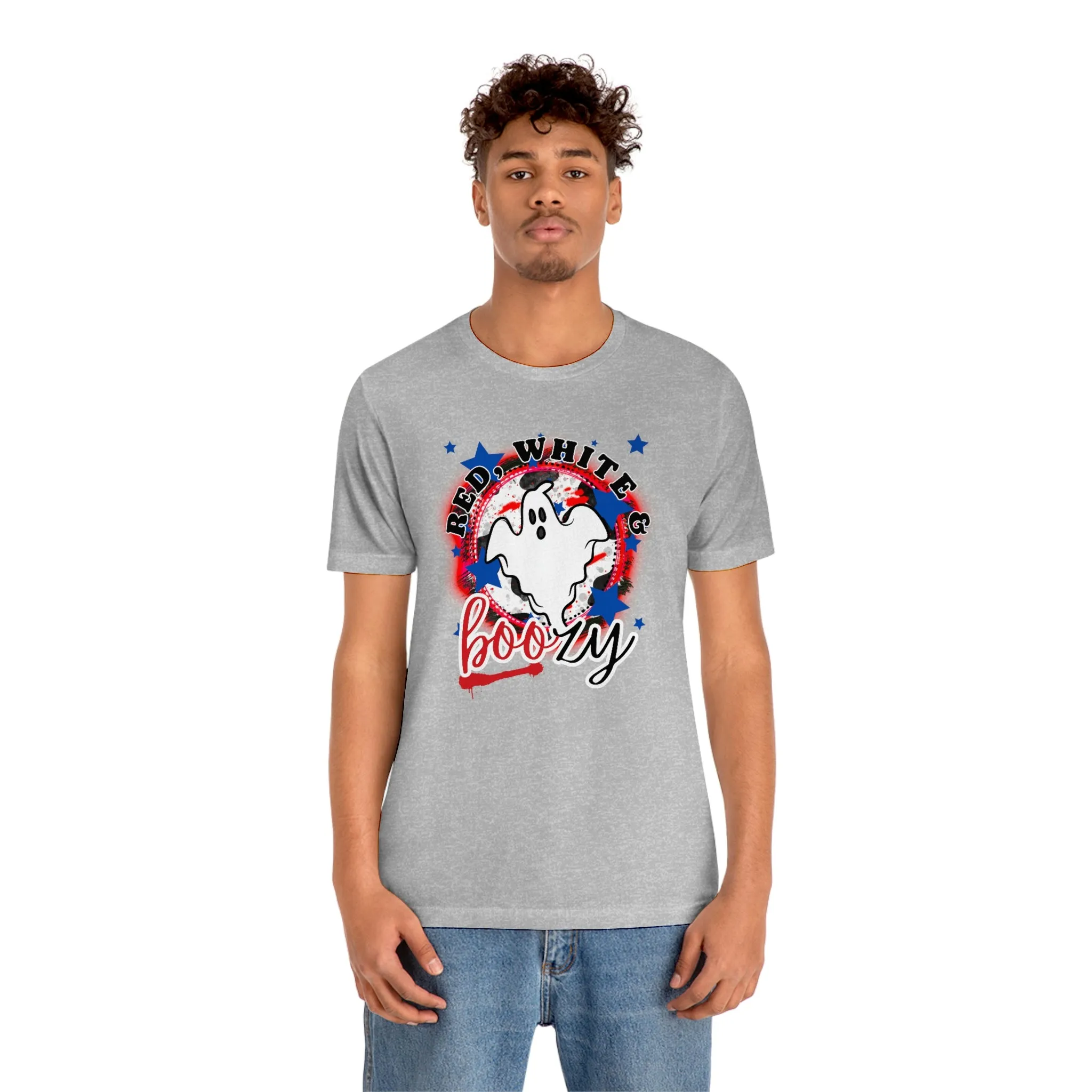 Red, White & BOOzy Tee - Unisex Shirt