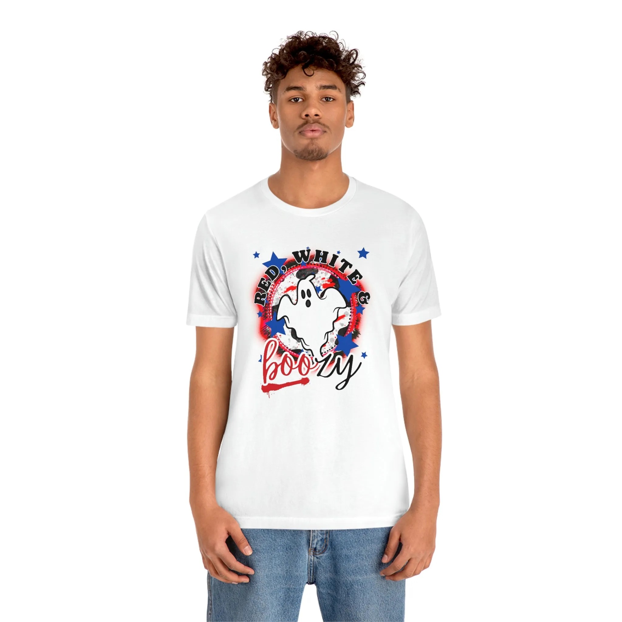 Red, White & BOOzy Tee - Unisex Shirt