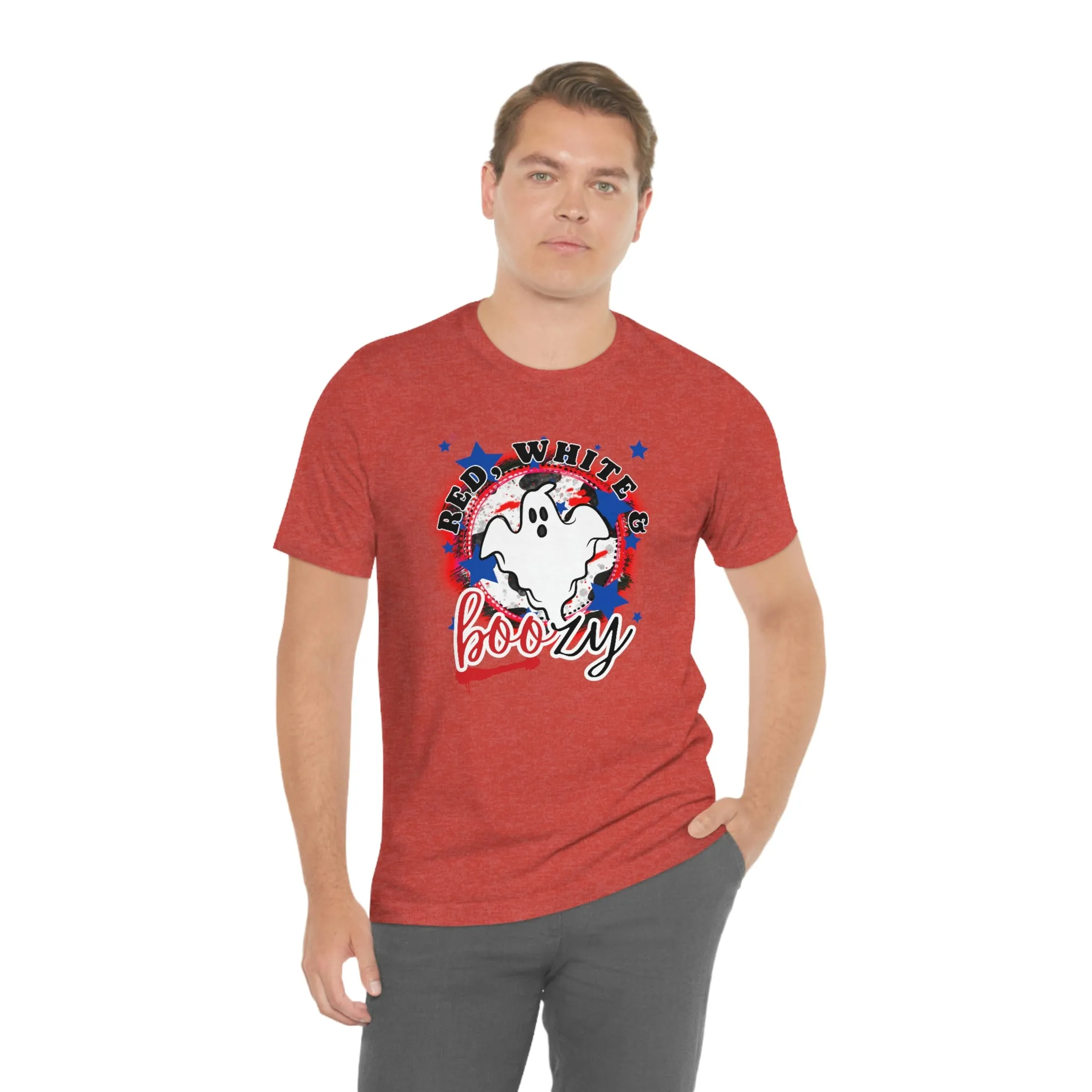 Red, White & BOOzy Tee - Unisex Shirt