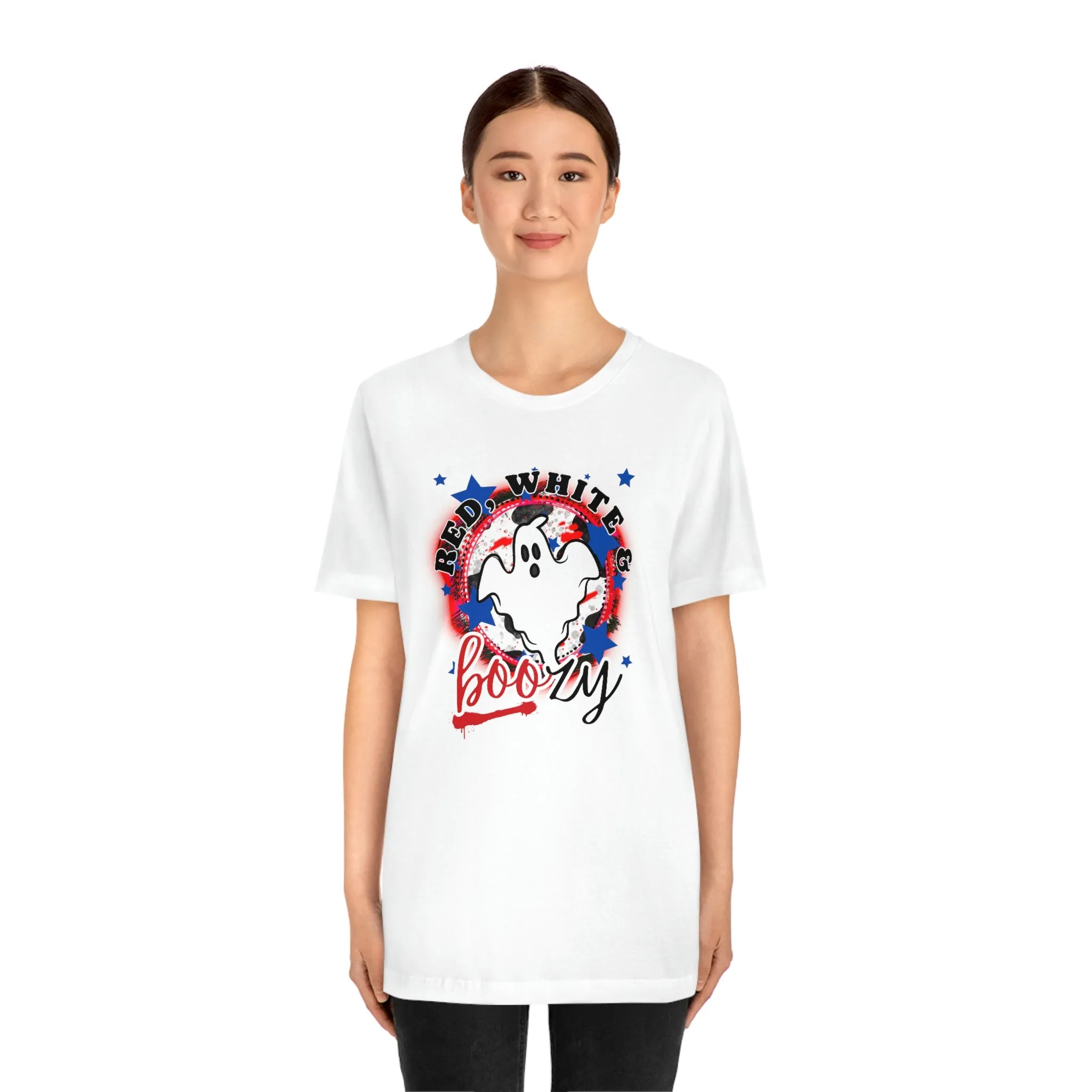 Red, White & BOOzy Tee - Unisex Shirt