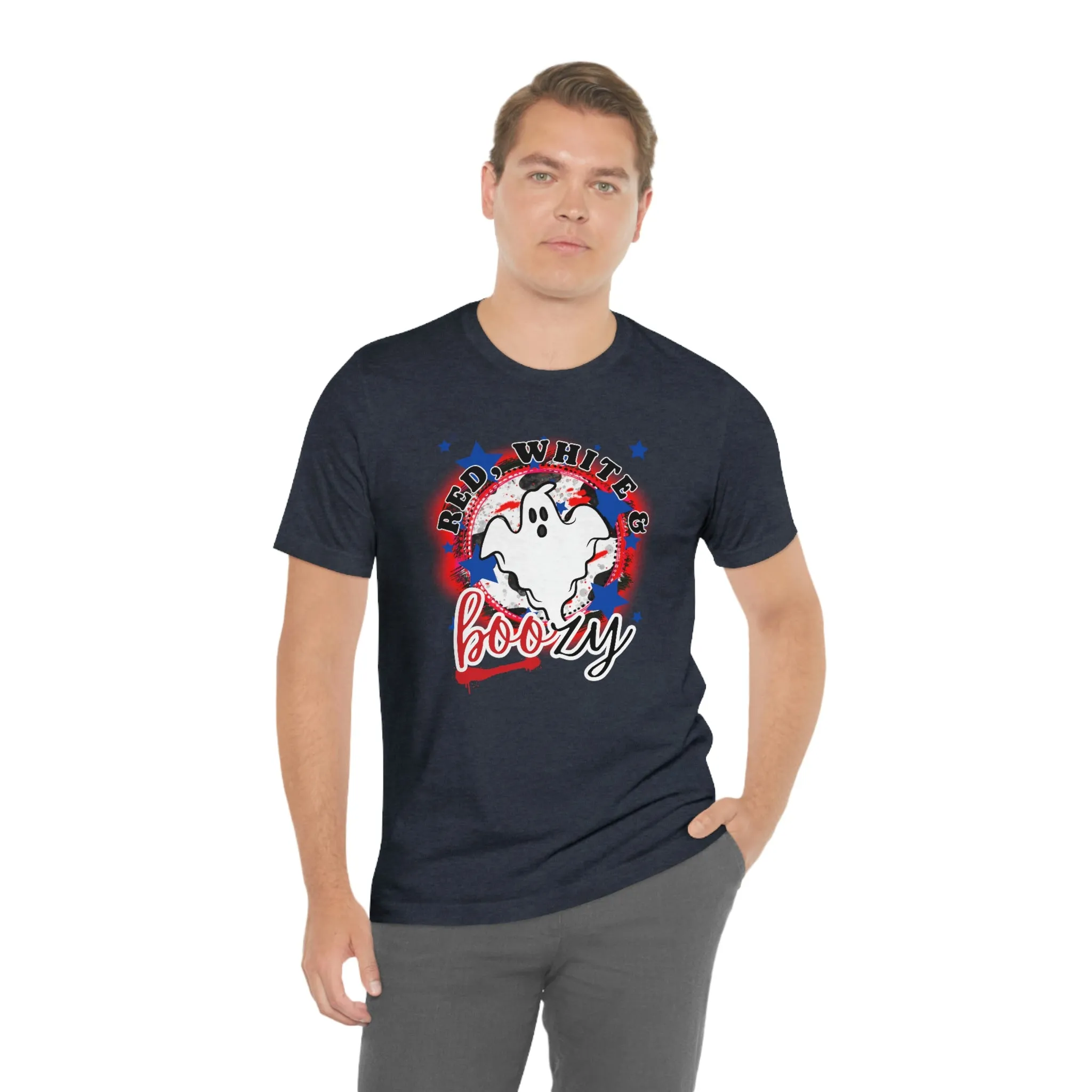 Red, White & BOOzy Tee - Unisex Shirt