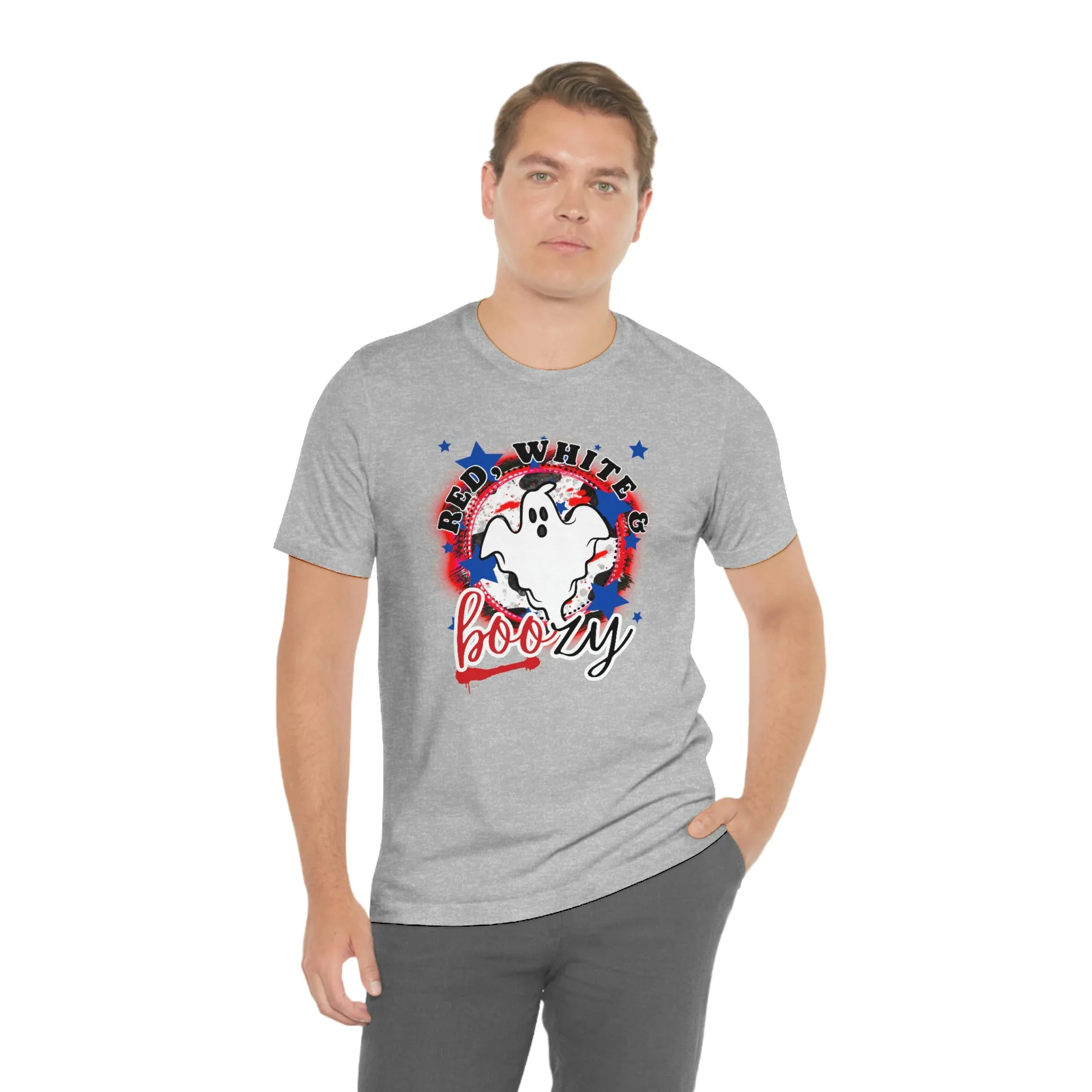 Red, White & BOOzy Tee - Unisex Shirt