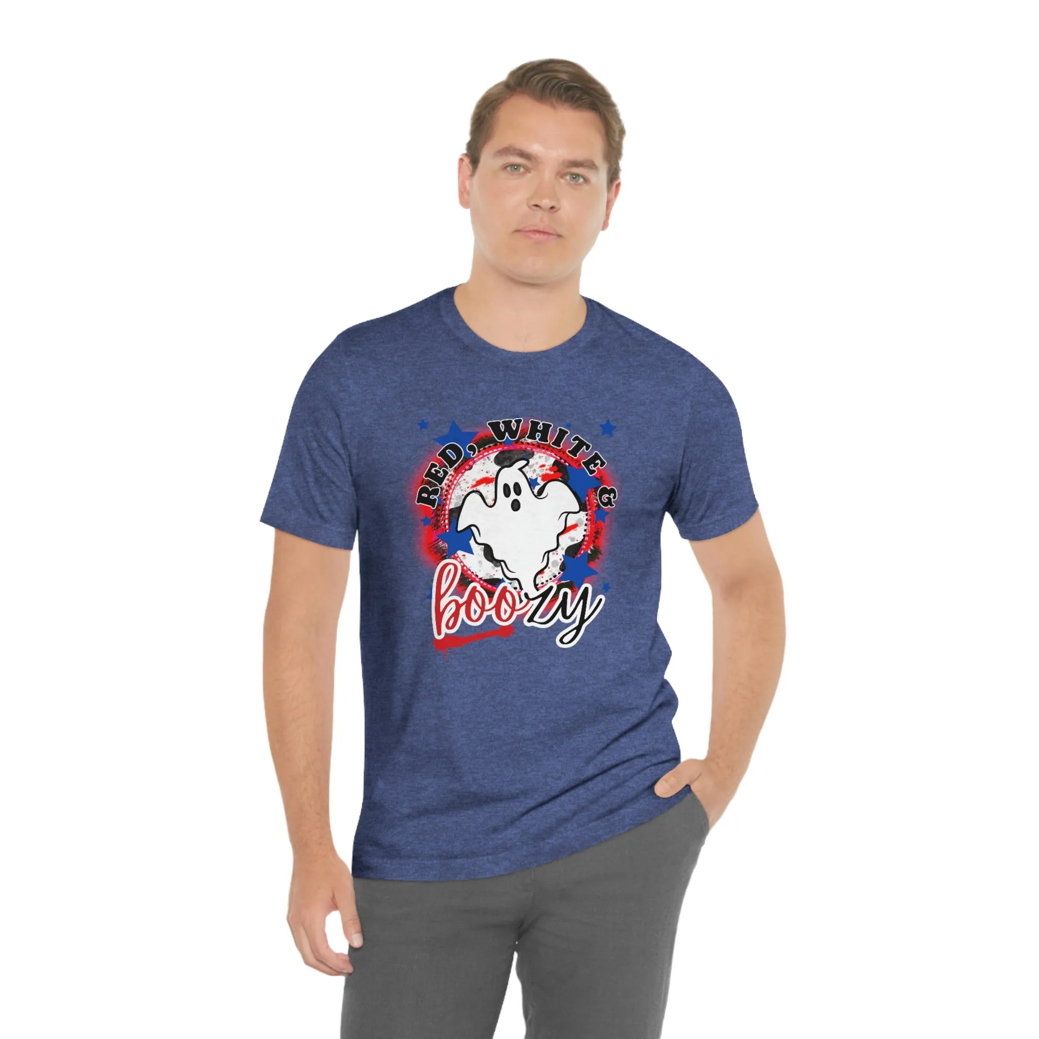 Red, White & BOOzy Tee - Unisex Shirt