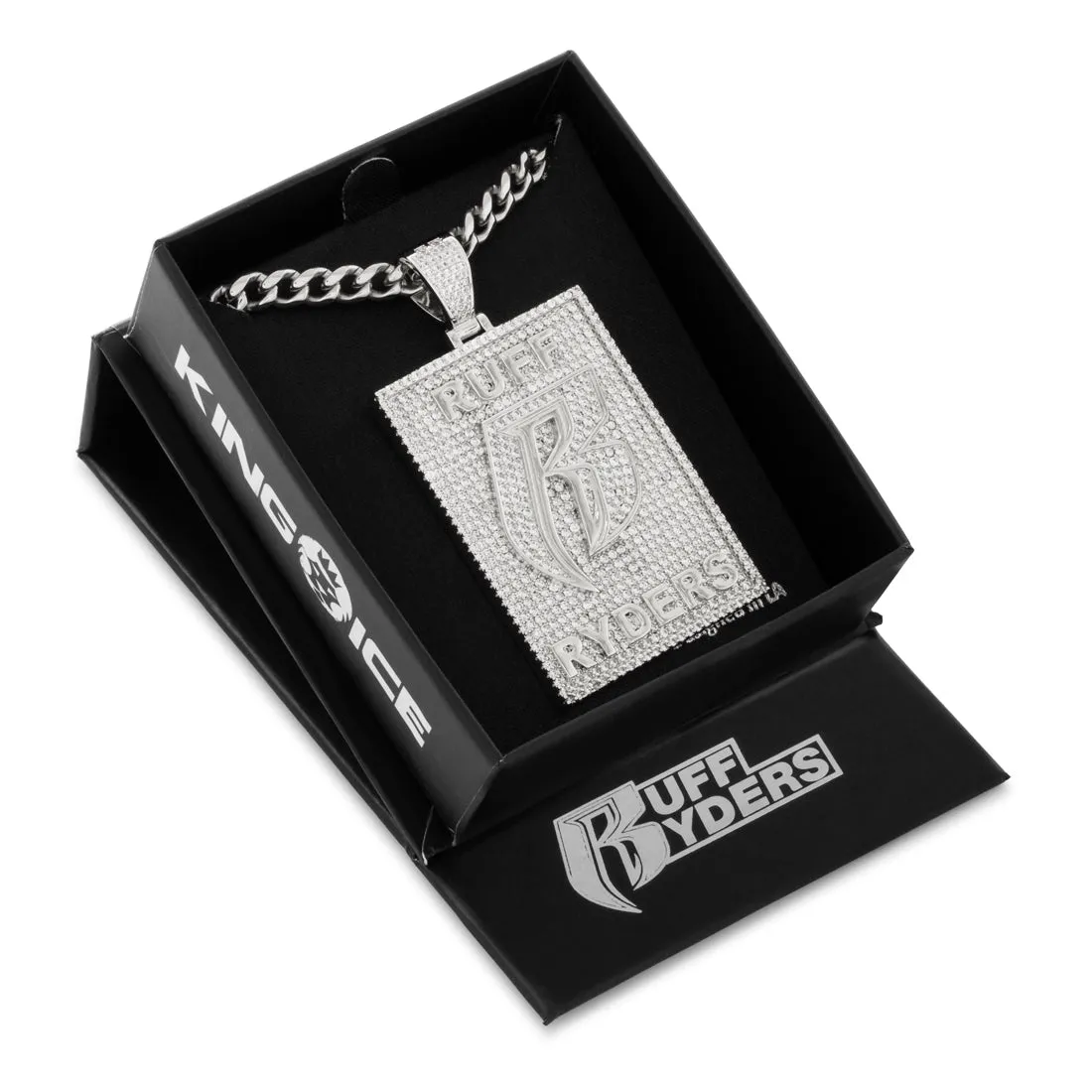 Ruff Ryders x King Ice - Dog Tag Logo Necklace