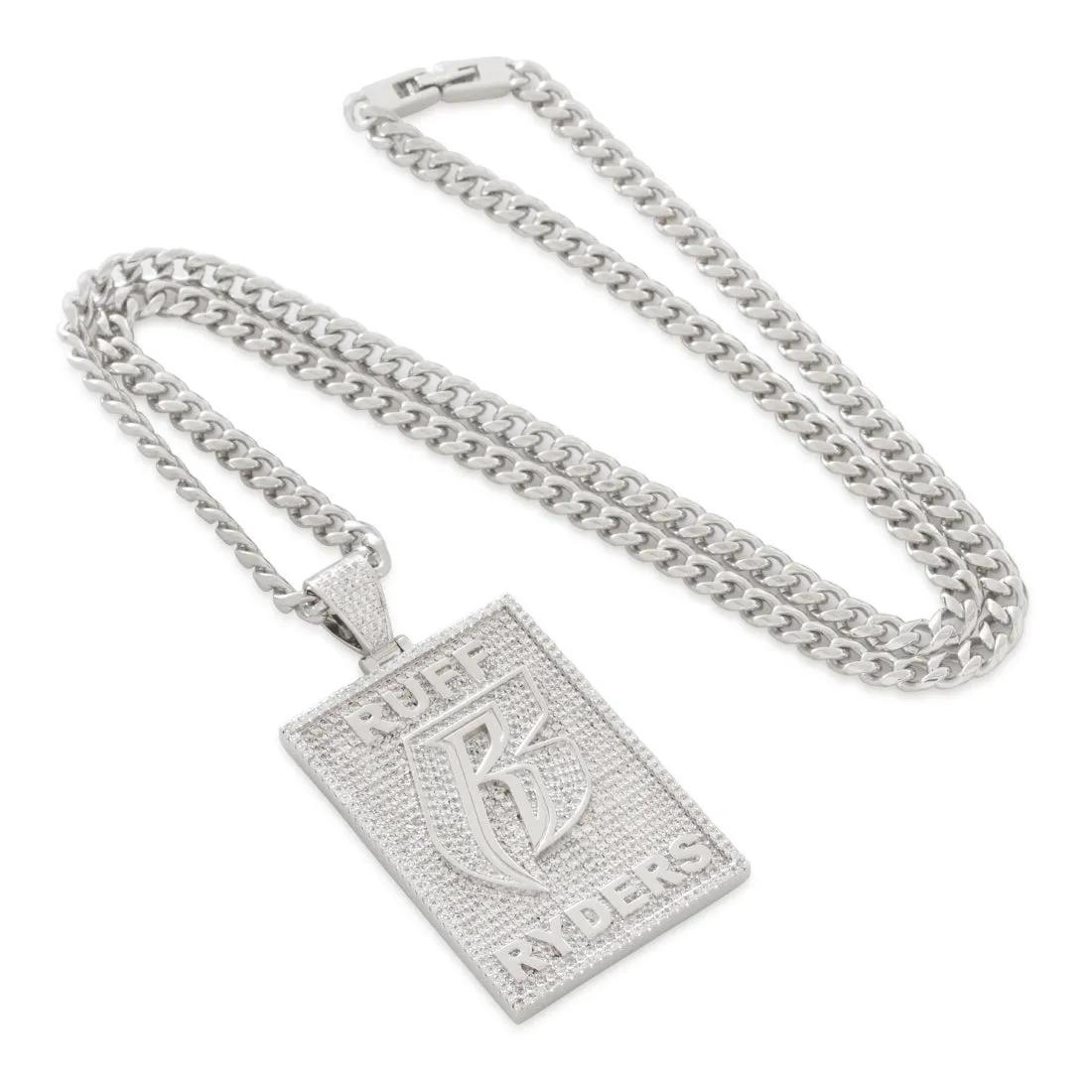 Ruff Ryders x King Ice - Dog Tag Logo Necklace