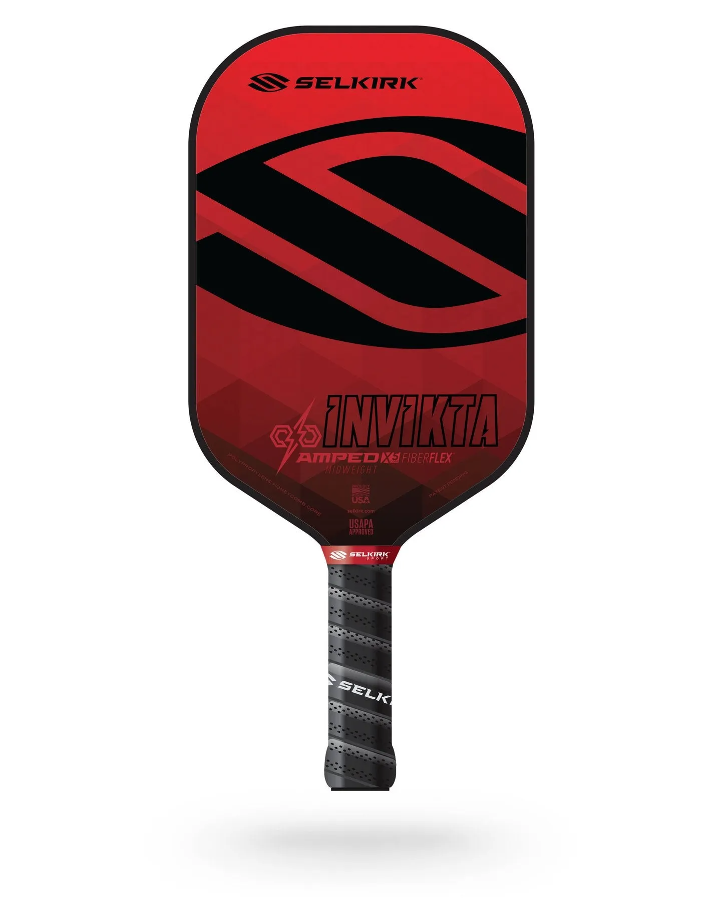 Selkirk AMPED Invikta Midweight Pickleball Paddle [Red]