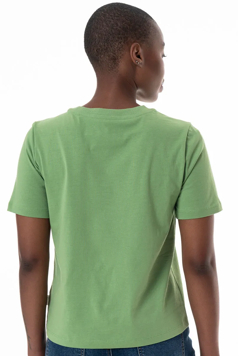 Slim-Fit Branded T-Shirt _ 145723 _ Green