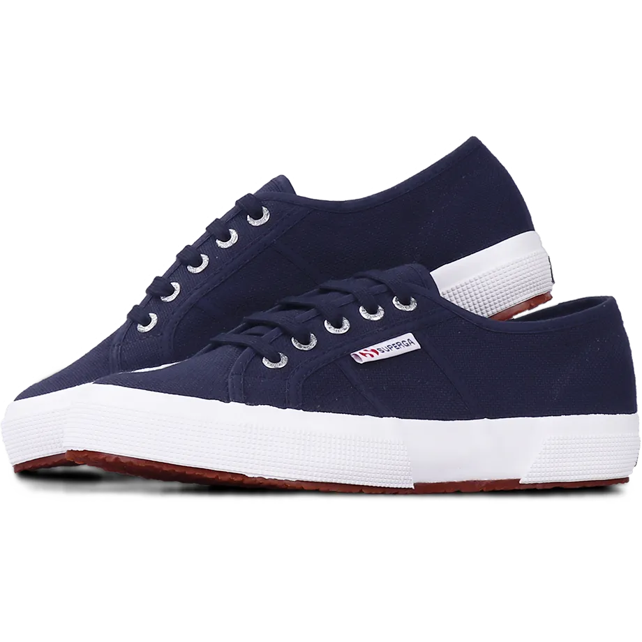 Superga Classic 2750 Navy-Full White