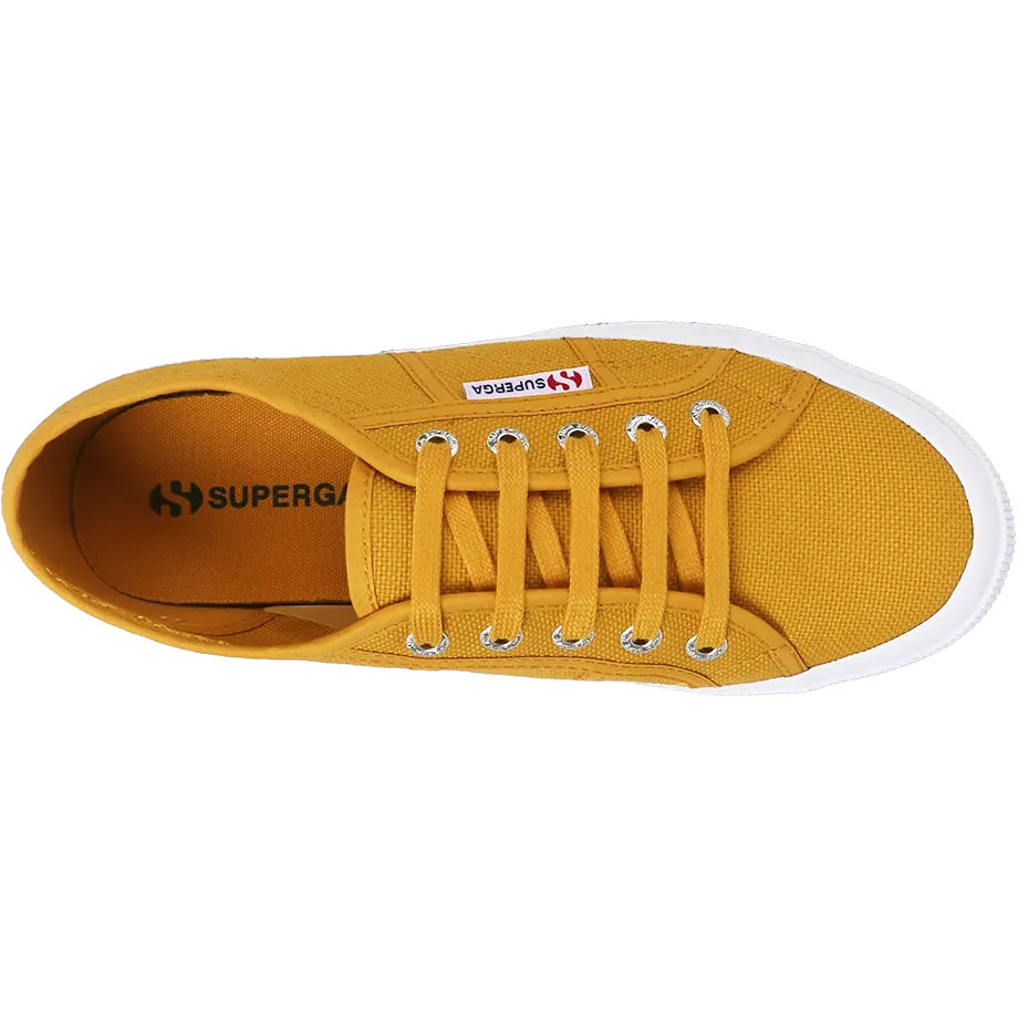 Superga Classic 2750 Yellow Golden