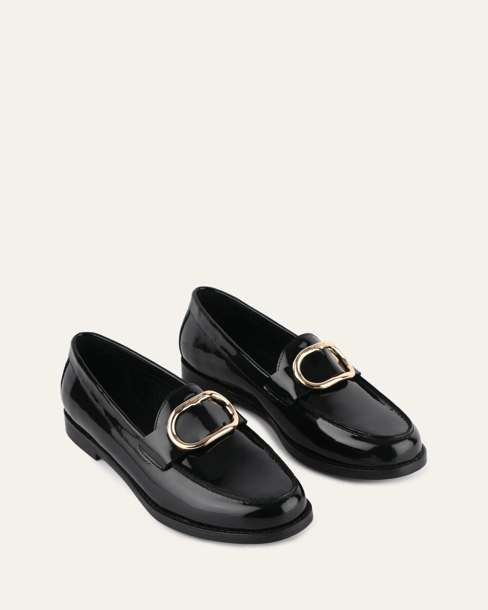 TAMARA LOAFERS BLACK PATENT