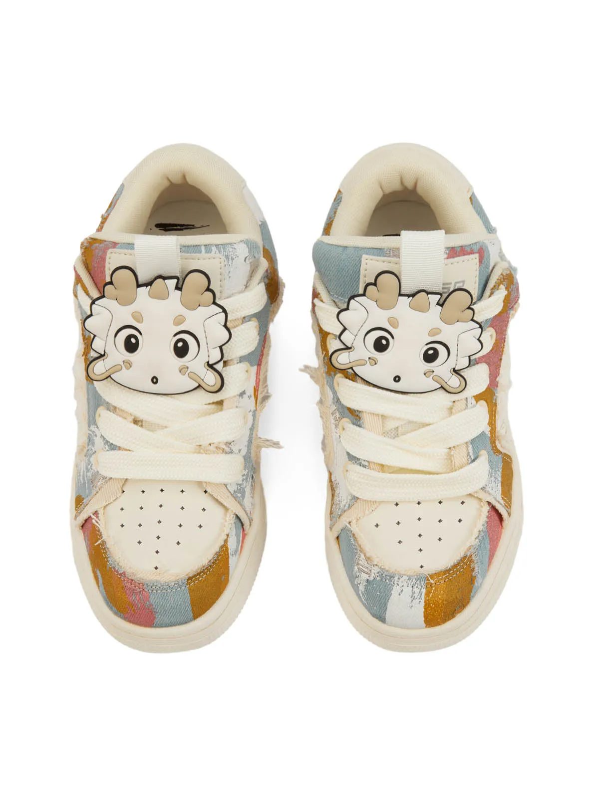 Thesupermade Cute Dragon Series Tassel Sneakers