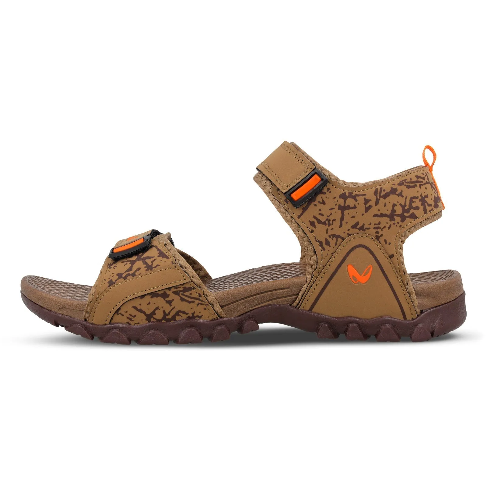 Walkaroo Men Sandals  - WC4418 Camel