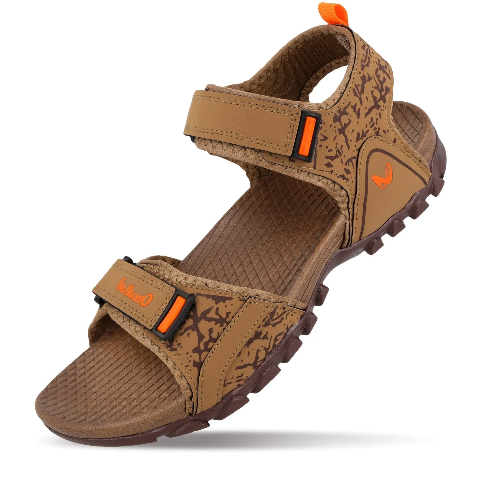 Walkaroo Men Sandals  - WC4418 Camel