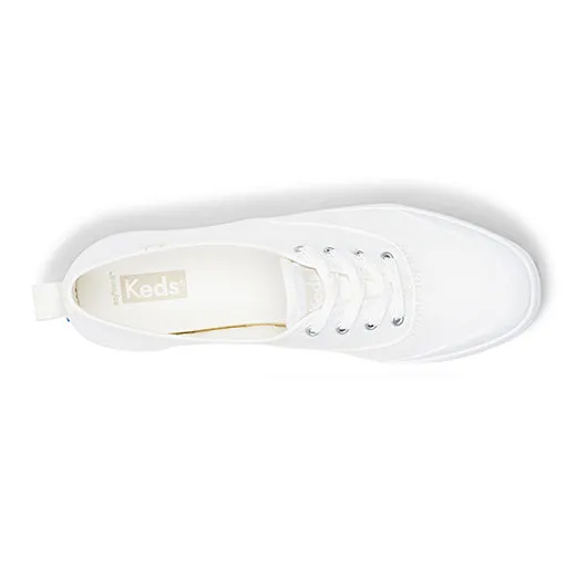 Women's Champion Toe Cap Canvas  Sneaker White (WF67877)