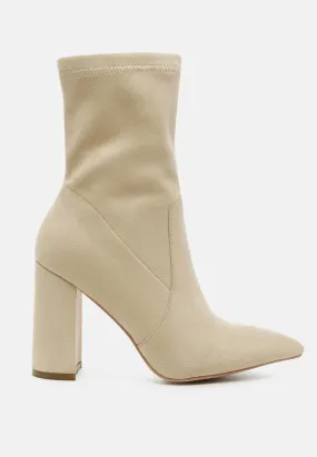 Zahara Suede Bootie