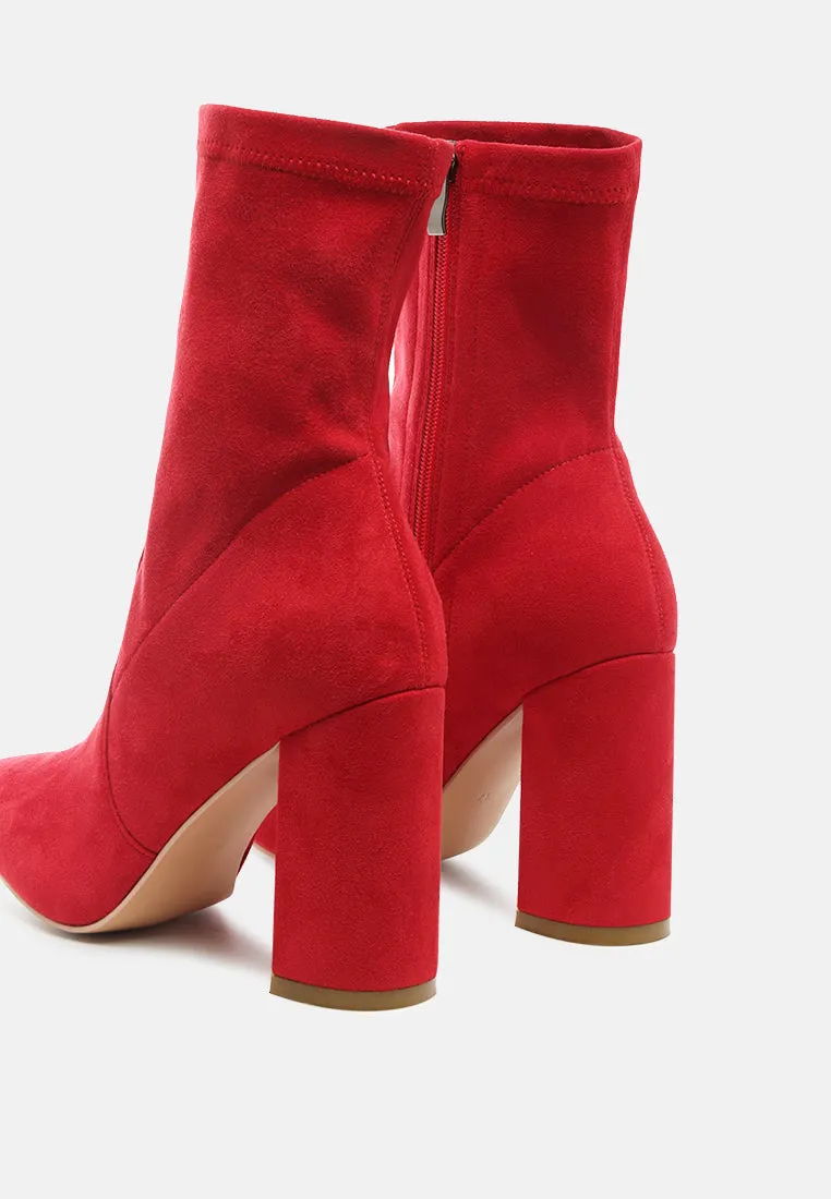 Zahara Suede Bootie